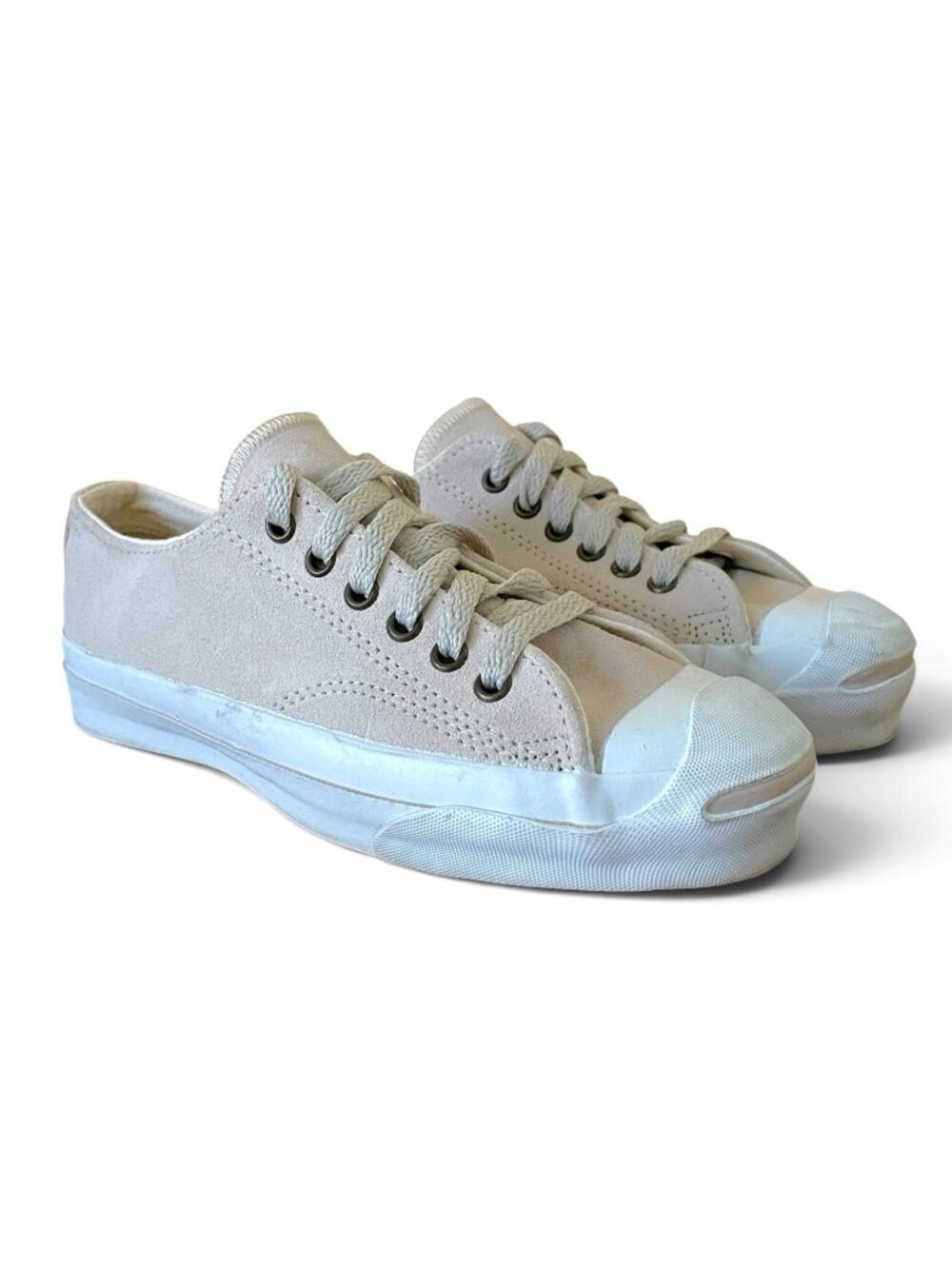 Converse Jack Purcell Vintage 90s Made in USA Mens Sz 5 Womens Sz 7 Suede Shoes